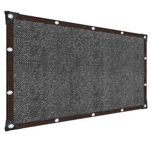 9.8x18.7FT Garden Shade Cloth - 55% Sun Resistance with HDPE Material, Reinforced Grommets. Ideal for Greenhouse, Plant, Pergola, Backyard Patio Sunshade