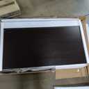 kepptory 48 Inch Large Dog Crate Furniture with 3 Storage Drawers, Wooden Pet Kennel with Removable Divider, Dog Kennel End Table TV Stand, Farmhouse Style Dog Crates with Sliding Barn Door (White)