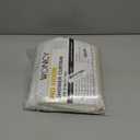 No Hook Cream Shower Curtain and Liner, Linen-Look Polyester Textured Shower Curtain with Snap in Liner, Waterproof & Washable Bath Curtains for Bathroom, 71Wx74H