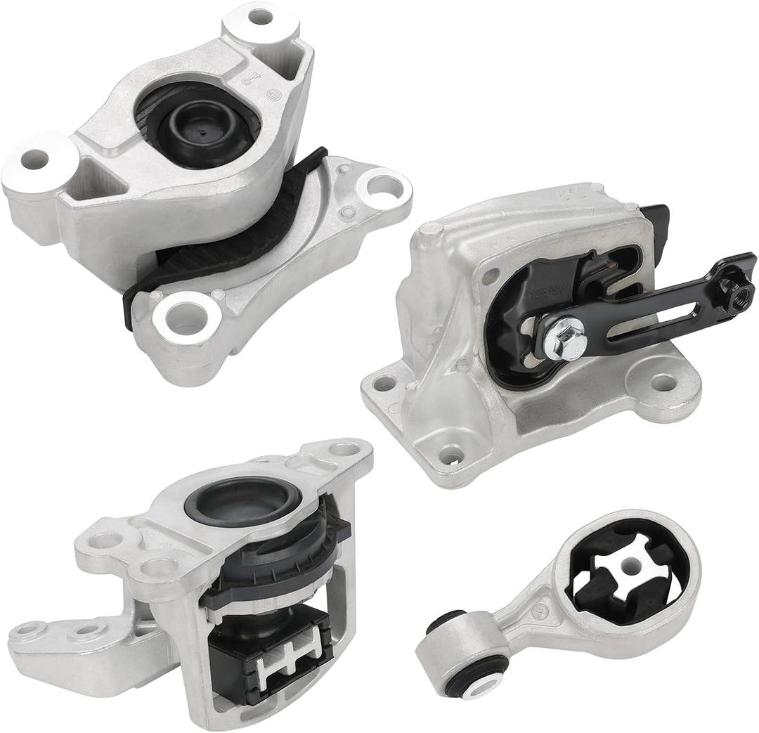 JDMON 4Pcs Engine Motor Transmission Mount Replacement for 2019-2024 Nissan Altima 2.5L Auto Compatible with A4381, A4382, A4389, A4390