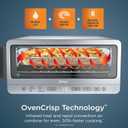 Ninja® Flip Toaster Oven & Air Fryer, Large Capacity, Stainless, SP151, 17.01 in L x 15.75 in W x 7.68 in H