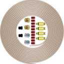 Genuine 3/ 16"ODx25FT Copper Nickel Brake Line Replacement Kit with 16 Nuts & 4 Unions/ Connector – Non-Magnetic Copper Tubing with Fittings for Brake Systems, Easy to bend, Corrosion-Resistant