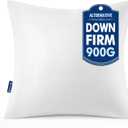 MIULEE 26x26 Euro Pillow Insert 1 Pack, Throw Pillows for Couch Bed
100% Virgin Filling, Decorative Pillows, Full and Fluffy, Lumbar, Back and Neck Support
