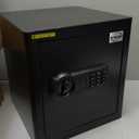 Tenamic Safe Box 1.6 Cuft Fireproof Waterproof Home Safe, Keypad Medium Lock Box Cabinet Safes, Solid Alloy Steel Office Hotel Home Safe, Black