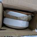 Gibson Home Rothernberg 40-Piece White Porcelain Dinnerware Set  Service for 8, Stackable Plates and Bowls, Durable Kitchen Dinner Set