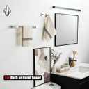 JQK Polishe Steel Towel Hook, Coat Robe Clothes Hook for Bathroom Kitchen Garage Wall Mounted 2 Pack, 304 Stainless Steel, TH600-CH-P2