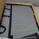 Amazon Basics Portable Folding Soft Dog Crate for Cat, Dog, Rabbit, Double Door with Mesh Ventilation, Collapsible, Easy to Set Up, Large 36" x 24" x 24", Tan