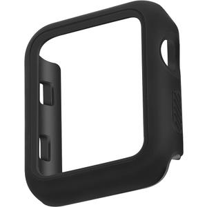 WITHit Protective Glass Cover with Integrated Bumper, Compatible with Apple Watch, 45mm, Black – Seamless Fit, Easy Installation, Screen Protector and Bumper for Apple Watch