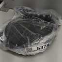 HOOBRO Round Side Table, Small Drink Table for Small Space, Nightstand with Solid Wood Accent Leg, Stable Pedestal, Easy Assembly, for Living Room, Bedroom, Sofa Couch, Corners, Black BK187BZ01