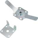 RV Double Propane Tank Locking Device 1/2-13 Threads Anti-Theft Tank Cylinder Lock Wingnut