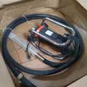 Electric Concrete Vibrator, 2HP 1500W 18K RPM, 14-3/4ft Shaft Powerful copper motor. 110V. Handheld portable. Insertion cement concrete vibrating tool. 4.5m flexible shaft