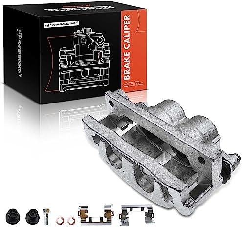 A-Premium Front Disc Brake Caliper Assembly with Bracket Compatible with Select Buick, Chevy, Isuzu, Saab and GMC Models - Enclave, Rainier, Trailblazer (EXT), Traverse, Envoy, 9-7x, Outlook, Ascender