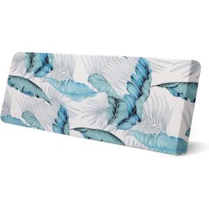 SearchI Stretch Printed Sofa Couch Cushion Covers Replacement Chair Cushion Slipcovers Sofa Seat Cover Furniture Protector Sofa Slipcover Soft with Elastic Bottom(Large,Leaf Pattern)