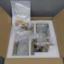 Brass Outdoor Wall Light Fixtures, Exterior Waterproof Lanterns, Porch Wall-Mounted Lights with E26 Socket and Glass Shade – Modern Rustproof Wall Sconces for Yard, Front Door & Entryway.2-Pack