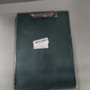 SFLHHDM Clipboard with Storage,Heavy Duty Clip Boards 8.5x11 with 2 Storage Case,Clear Visible Panel Storage Clipboards,Side Opening Nursing Clipboard Folder for Office Supplies-Emerald