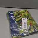 AVOIN colorlife Blue Merry Christmas Garden Flag 12x18 Inch Double Sided, Christmas Tree Xmas Winter Holiday Yard Outdoor Decorative Flag, Pack of 3