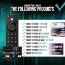 Voice Remote Replacement Control Compatible with All FireSeries, for Stick 4K Max/4K (1st/2nd Gen) & All Fire-TCL TVs Cube, TVs Stick (2nd/3rd Gen)/Lite/QLED, and Insignia Pioneer HD Omni Series