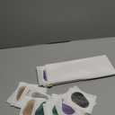 80 Pcs Adhesive Eye Patches, Disposable Eye Pads for Adults Latex Free Adhesive Bandages(3.3 x 2.3 Inch,Mixed Colors)