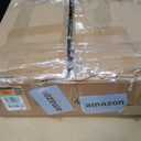 Tribesigns Modern Dining Table, 63" Large Kitchen Table for 4-6 People, Unique Rectangular Dinner Table Kitchen & Dining Room Furniture with Faux Marble Tabletop and Geometric Legs (White & Gold)