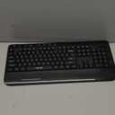 TECKNET Ergonomic Wireless Keyboard for Laptop, 2.4G USB Silent Computer Keyboard with Comfortable Palm Rest & Adjustable Feet Stand for Desktop, PC, Notebook, Surface and Windows, Full Size Layout (Black)