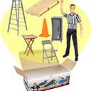 Wrestling Referee Action Figure & Accessory Set for Wrestling Action Figures