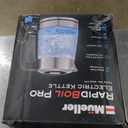 Mueller Rapid Boil Electric Tea Kettle 1.8L  Borosilicate Glass & Stainless Steel  BPA-Free Hot Water Boiler, LED Light, Auto Shut-Off, Boil Dry Protection Fast Water Heater  Kitchen Appliances