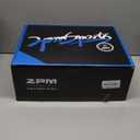 2PM SPORTS Vinal Girls Adjustable Flashing Inline Skates, All Wheels Light Up, Fun Illuminating Skates for Kids Men Adult Women and Boys (X-Large - Adult (9.5W-12W/8.5M-10.5M), Red)