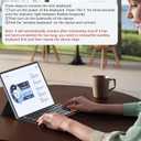 Universal Wireless Keyboard Ultra Light Portable Mini Keyboard with Adjustable Angle Stand&Leather Case,Computer Keyboard Rechargeable Travel Bluetooth Keyboard for iPad Android,Windows and iOS-Orange