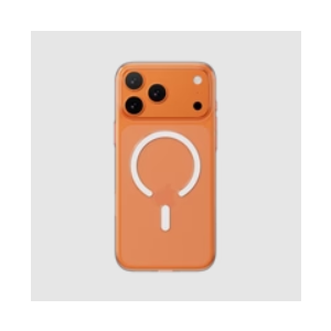 iPhone 17 Pro Max Case, Camera Control, Compatible with MagSafe, Shockproof Military-Grade Protection, Magnetic Phone Case for iPhone 17 Pro Max, Classic Hybrid Case, Frosted Orange