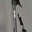 hygger 24/7 Mode Submersible Aquarium LED Light, Full Spectrum Hidden Fish Tank Light with 3 Rows Beads 7 Colors Auto On Off Sunrise-Daylight-Moonlight, Adjustable Timer Brightness 10W (15.9in 10W)