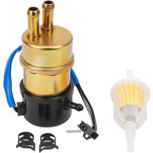 Road Passion 12v 55LPH Electric Fuel Pump for Honda Goldwing 1200 GL1200A 1984-1987/Honda V45 Magna VF750C 1982-1983/Honda V65 Magna VF1100C 1983-1985