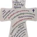 Abbey Gift Gifts of The Holy Spirit Plaque, Multicolor, 6 x 7.13" (36302)