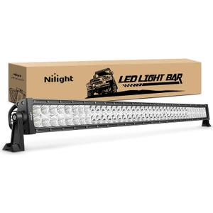 Nilight LED Light Bar 42Inch 240W Spot Flood Combo Driving Lamp Roof Bumper Off Road Lights LED Work Light Pods for Trucks Pickup SUV ATV UTV Boat 4x4 Van Camper