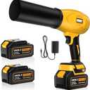 Leaf Blower Cordless with Battery and Charger, 500,000 RPM, Extended Nozzle, Lightweight Handheld Design, Turbo Jet Blower for Patio Cleaning,car Blowing Water, Lawn Care, Blowing Leaves and Dust