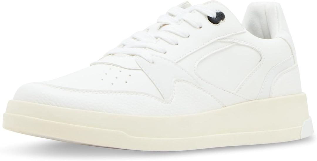 Steve Madden Men's Dynamo Sneaker, White, 7