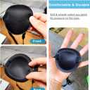 2PCS Eye Patch, Adjustable Eye Patches, Medical Eye Patch, Amblyopia Lazy Eye Patches for Left or Right Eyes, Black