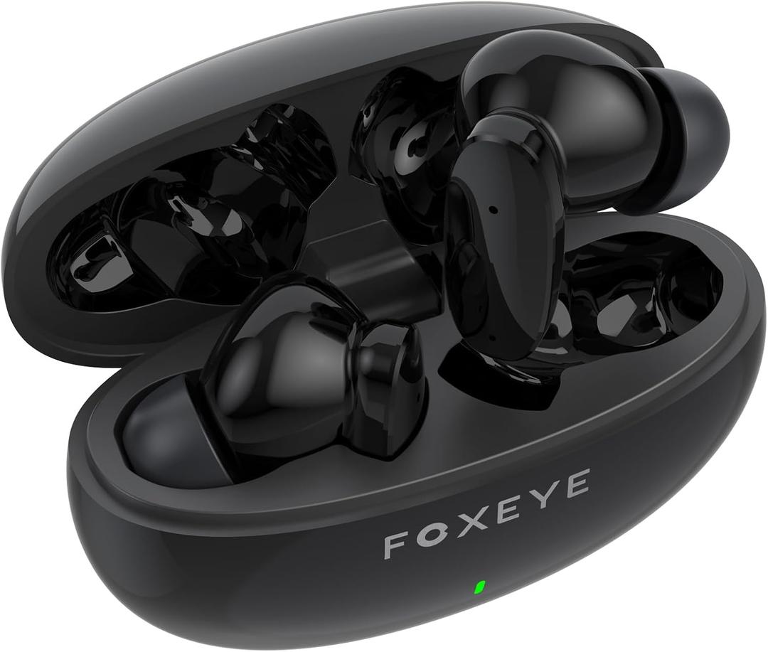 Wireless Earbuds, Bluetooth 5.3 Earbuds Stereo Bass, Bluetooth Headphones in Ear Noise Cancelling Mic, 30 Hour Playtime, USB C Mini Charging Case Ear Buds, 10mm Drivers with Big Bass (Black)