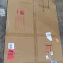 Arched Bathroom Mirror, 60"x36" Black Arched Mirror for Bathroom, Wall Mounted Mirror, Black Vanity Wall Mirror Metal Frame for Bedroom, Entryway, Living Room, Vertically Hanging