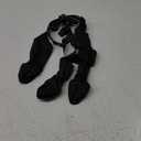 Waterproof Dog Boots for Small/Medium Dogs -Dog Paw Protectors Dog Suspender Boots Anti-Slip Pet Shoes for Outdoor Walking, Reflective Stay-On,Dirt-Proof Comfortable Booties (Black, Small)