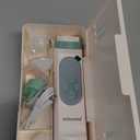 Electric Nasal Aspirator for Baby, Nose Aspirator for Toddlers, Waterproof Baby Nose Sucker, Nose Cleaner with 3 Silicone Tips, Adjustable Suction Level, Music and Light Soothing Function, Green