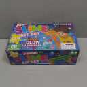 124 Pcs DIY Slime Making Kit for Girls Boys - Birthday Idea for Kids Age 5+. Ultimate Supplies Include 28 Crystal Slime, 2 Glow in The Dark Powder, 48 Bottle Glitter Jar etc.