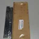 1-Pair Soft Close Drawer Slides, 9.8 Inch/ 250mm Full Extension Ball Bearing Drawer Slides for Furniture/Cabinets, Cold Rolled Steel 2 Fold Cabinet Rails 55lb Capacity [Black]