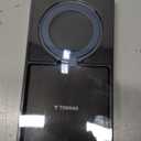 TORRAS 2025 Upgrade (Gen 6.0) Magnetic Phone Grip Holder Kickstand with Braided Strap, Fit for MagSafe Ring Removable, for iPhone 17 16,15, 14, 13 12 Samsung Galaxy, Google, Ostand Ring, Navy Blue