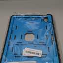 Case for iPad 9th/8th/7th Generation 2021/2020/2019(10.2 inch), Heavy Duty Military Grade Shockproof Rugged Protective 10.2" Cover with Built-in Stand for iPad 9 8 7 Gen (Black+Blue)