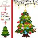 Felt Christmas Tree for Toddlers, 2026 New Upgraded Oversized DIY Door Wall Hanging Xmas Gifts Christmas Decorations