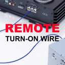 BOSS Audio Systems KIT2 8 Gauge Complete Car Amplifier Installation Wiring Kit with Power Cables, Ground Cables, Turn-On Wire, Speaker Wire, Terminals