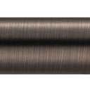 Nickel Curtain Rods 18 to 88 inches,1 Inch Modern Metal Drapery Rods,Adjustable Heavy Duty Curtain Pole Suitable for Bedrooms and Living Rooms(18"-88"Antique Nickel)