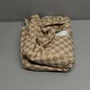 Corduroy Tote Bag for Women, 17 Pockets Laptop Work Tote Bag Lightweight Teacher Nurse Bible Bag for School Travel | with 40oz Cup Holder, Multi Compartment, Zipper Crossbody Bag, College Shoulder Bag, Daily Purse w/ Strap, Ideal Gift for Women (Beige Checkered)