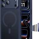 ESR for iPhone 17 Pro Case, Camera Control, Compatible with MagSafe, Shockproof Military-Grade Protection, Magnetic Phone Case for iPhone 17 Pro, Classic Hybrid Case, Frosted Blue