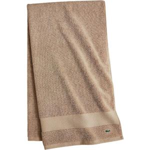 Lacoste Heritage 100% Supima Cotton Bath Towel, Sand, 30" x 54"  Highly Absorbent & Quick Drying, Premium Super Soft Bath Towel, Bathroom Essential, Gift for All Occasions, Machine Washable